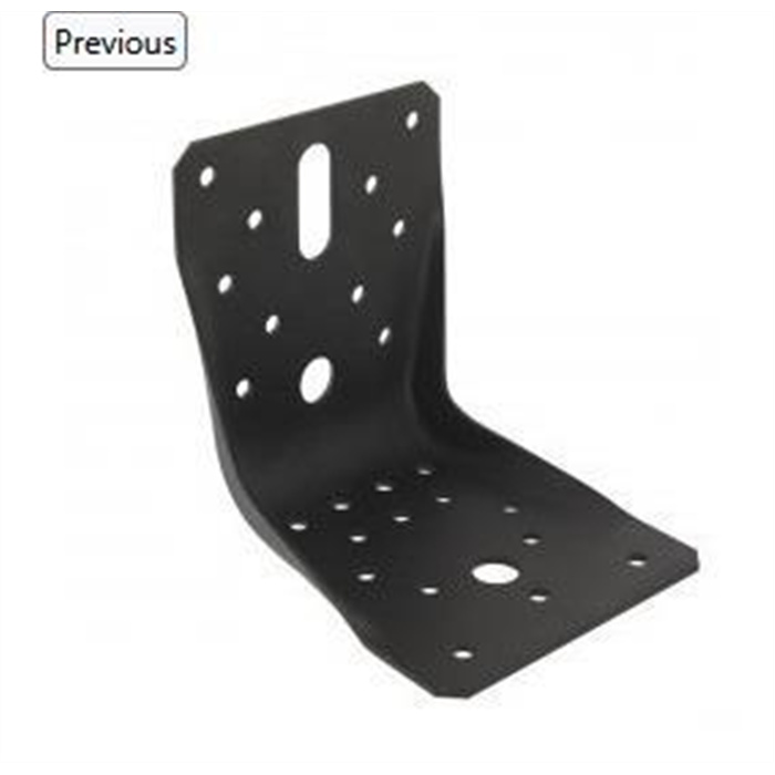 EQUERRE NOIR RENF 105X105X90MM EQUERRE NOIR RENF 105X105X90MM