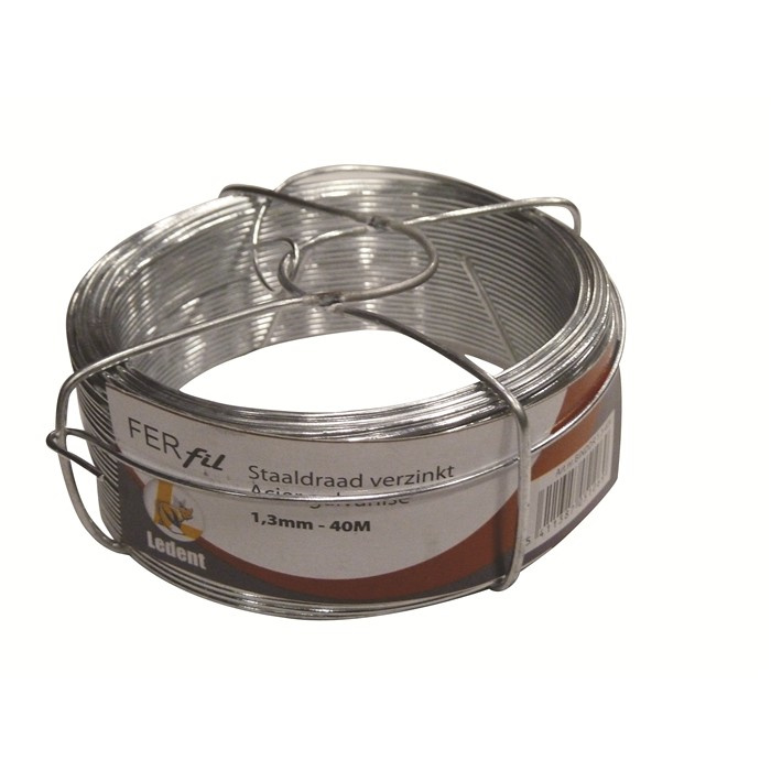 FIL DE FER ZINGUE 1.3MM/40M FIL DE FER ZINGUE 1.3MM/40M