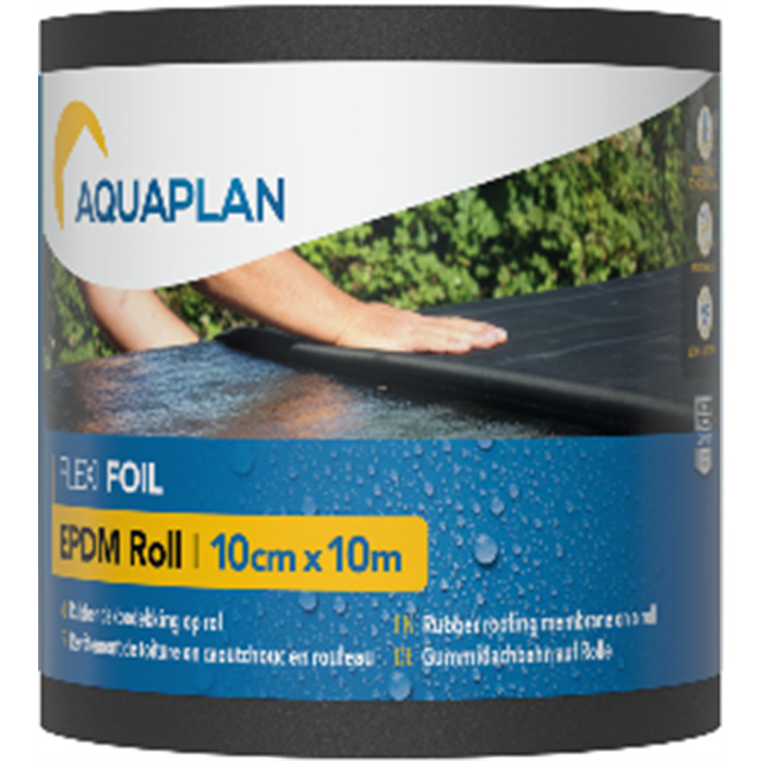 FLEXIFOIL EPDM FOLIE 10 X 0.10 M FLEXIFOIL EPDM FOLIE 10 X 0.10 M