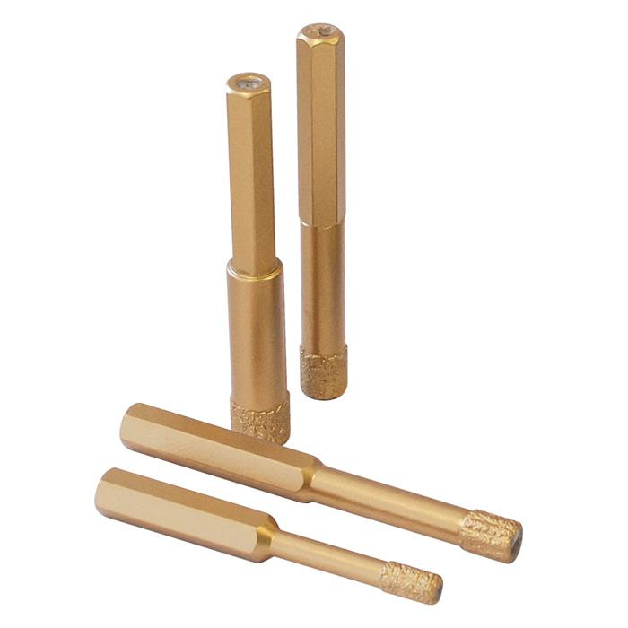 FORÊT DIAMANT À SEC AVEC REFROIDSSEMENT WAX Ø 4 MM FORÊT DIAMANT À SEC AVEC REFROIDSSEMENT WAX Ø 4 MM