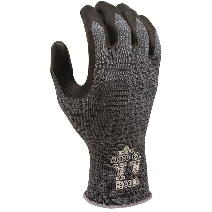 GANT DE TRAVAIL SHOWA AP800 GRIS 8/XL GANT DE TRAVAIL SHOWA AP800 GRIS 8/XL