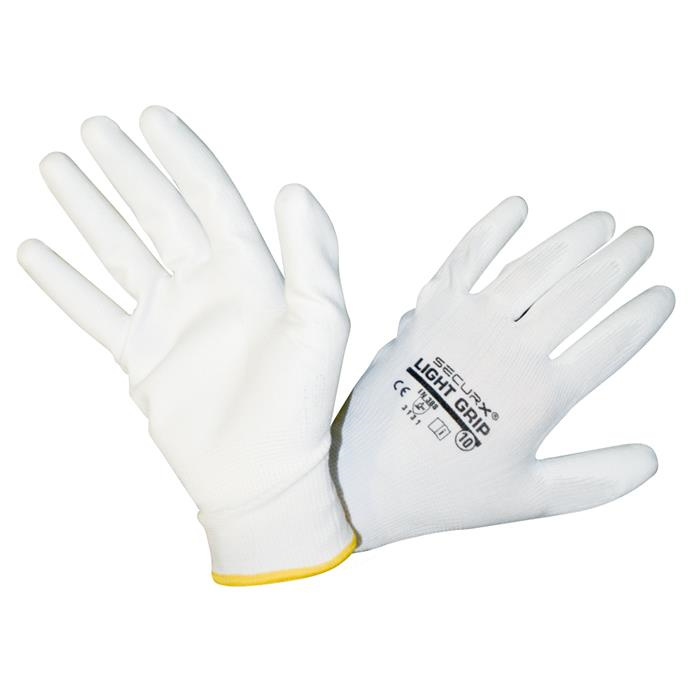 GANTS DE SÉCURITÉ - POLYURETHANE/NYLON - LIGHT GRIP / 10 GANTS DE SÉCURITÉ - POLYURETHANE/NYLON - LIGHT GRIP / 10