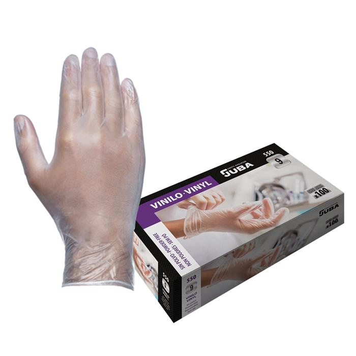GANTS VINYL TAILLE L =24CM , PAR 100 PCS, SANS POUDRE GANTS VINYL TAILLE L =24CM , PAR 100 PCS, SANS POUDRE