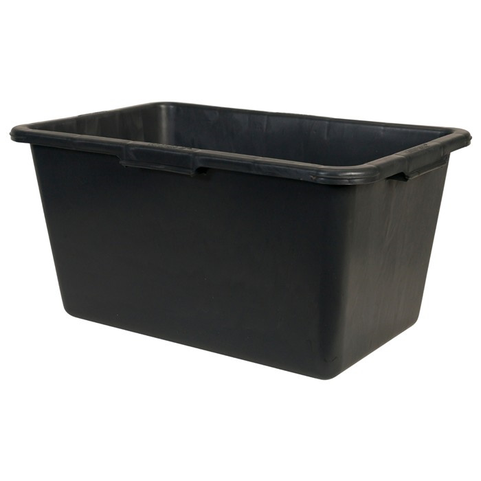 GRIPLINE-O CUVELLE RECT. 45 L NOIR, 4 POIGNÉES CUVELLE GRIPLINE-O CUVELLE RECT. 45 L NOIR, 4 POIGNÉES CUVELLE