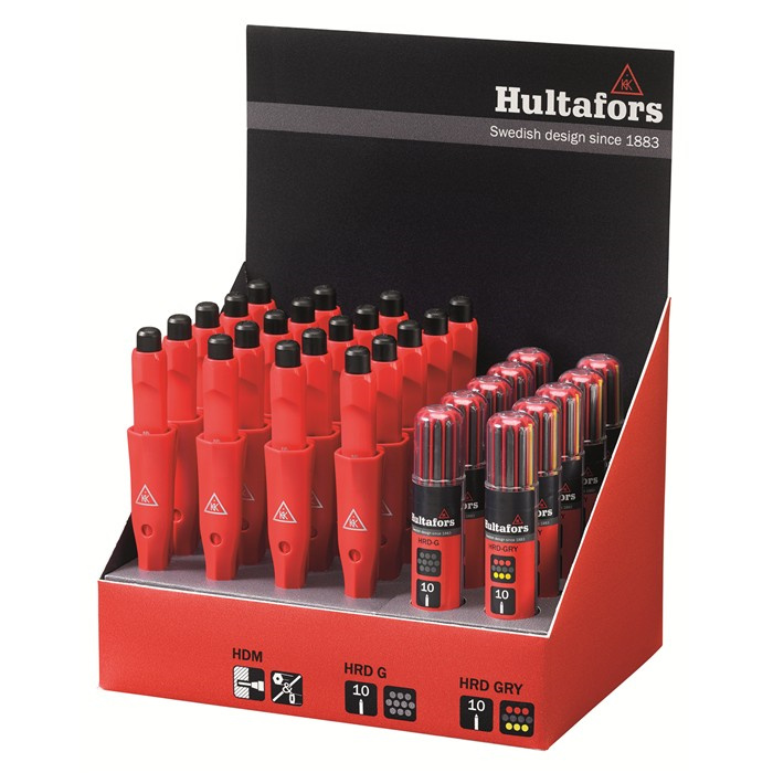 HULTAFORS HDM RD DRY MARKERS+REFILLS DISPLAY PACK HULTAFORS HDM RD DRY MARKERS+REFILLS DISPLAY PACK