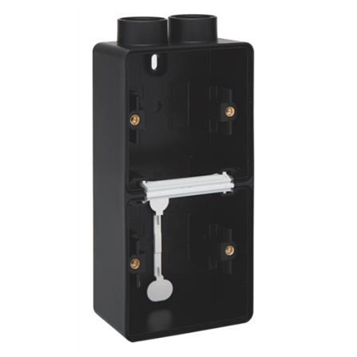 HYDRO BOITE 2X 2 ENTREE NOIR HYDRO BOITE 2X 2 ENTREE NOIR