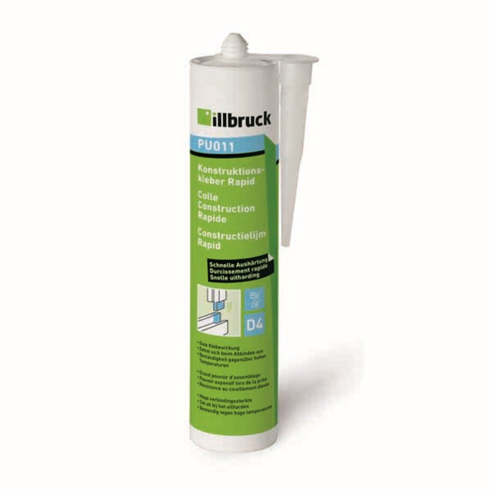 ILLBRUCK PU011 COLLE CONTRUCTION RAPIDE 310ML ILLBRUCK PU011 COLLE CONTRUCTION RAPIDE 310ML