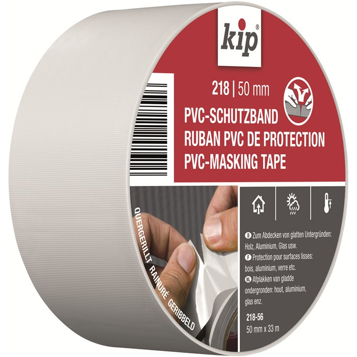 KIP 218-53 PVC MASKING STRIÉ BLANC 30MM/33M (15PCS) KIP 218-53 PVC MASKING STRIÉ BLANC 30MM/33M (15PCS)