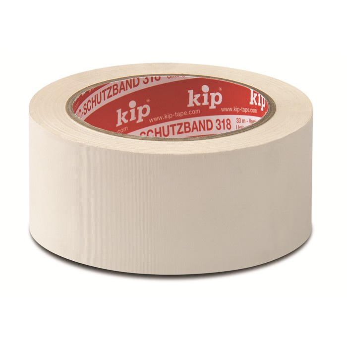 KIP 318-55 RUBAN MASKING PVC STRIÉ BLANC 50MM/33M KIP 318-55 RUBAN MASKING PVC STRIÉ BLANC 50MM/33M