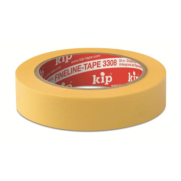 KIP 3308-48 FINELINE WASHI-TEC JAUNE 48MM/50M KIP 3308-48 FINELINE WASHI-TEC JAUNE 48MM/50M