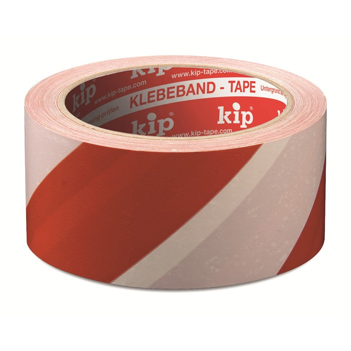 KIP 339-53 RUBAN DE SIGNALISATION PVC BLANC-ROUGE 50MM/66M KIP 339-53 RUBAN DE SIGNALISATION PVC BLANC-ROUGE 50MM/66M