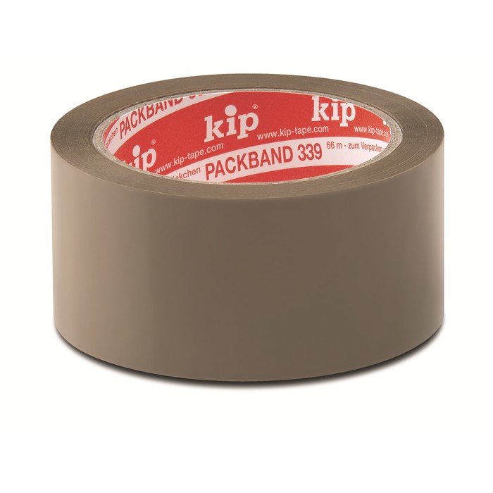 KIP 339-70 RUBAN À EMBALLER PP BRUN 50MM/66M KIP 339-70 RUBAN À EMBALLER PP BRUN 50MM/66M