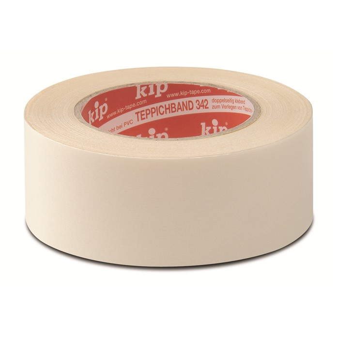 KIP 342-21 RUBAN TAPIS TEXTILE DOUBLE 38MM/25M KIP 342-21 RUBAN TAPIS TEXTILE DOUBLE 38MM/25M