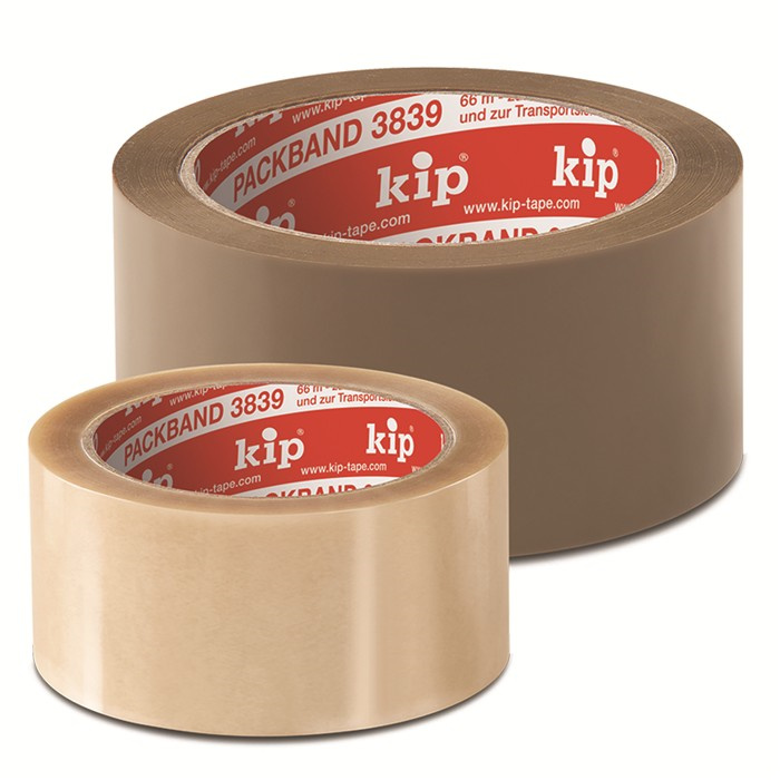 KIP 3839-51 RUBAN À EMBALLER PP TRANSPARANT 50MM/66M KIP 3839-51 RUBAN À EMBALLER PP TRANSPARANT 50MM/66M