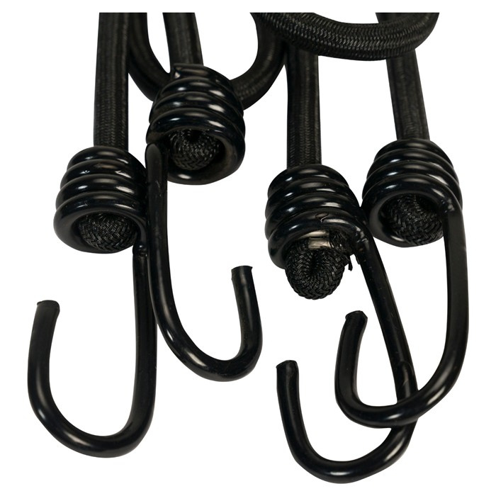 KONVOX SPANNER MET 2 CROCHET ARAIGNÉE 80CM 8MM CORDE NOIR (2) KONVOX SPANNER MET 2 CROCHET ARAIGNÉE 80CM 8MM CORDE NOIR (2)