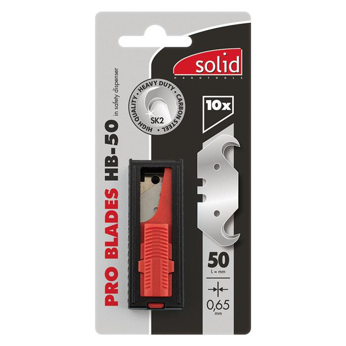 LAMES CROCHETS PRO HB-50, PAR 10 PIÈCES - 50 MM X 0,65 MM LAMES CROCHETS PRO HB-50, PAR 10 PIÈCES - 50 MM X 0,65 MM
