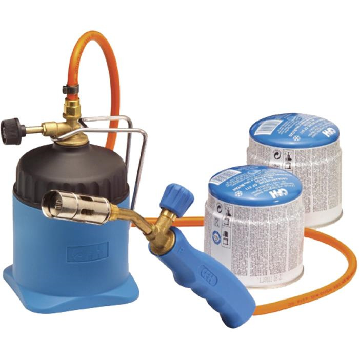 LAMPE À BRASER LM 3000 AVEC TUYAU À GAZ + 2 CARTOUCHES LAMPE À BRASER LM 3000 AVEC TUYAU À GAZ + 2 CARTOUCHES