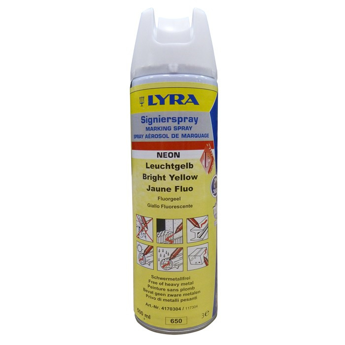 LYRA SPRAY FLUO JAUNE LYRA SPRAY FLUO JAUNE