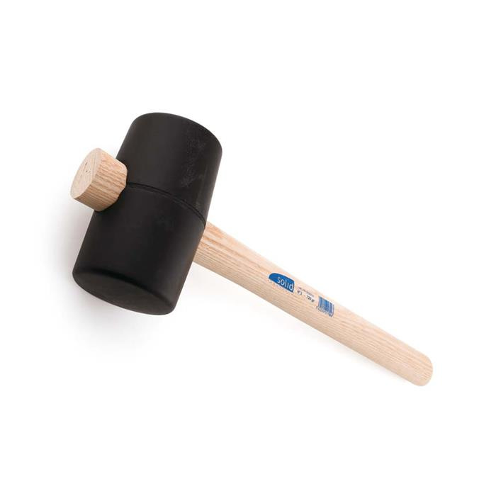 MAILLET N°1 EN CAOUTCHOUC NOIR 300 GR MAILLET N°1 EN CAOUTCHOUC NOIR 300 GR