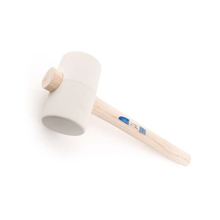 MAILLET N°2 EN CAOUTCHOUC BLANC 500 GR MAILLET N°2 EN CAOUTCHOUC BLANC 500 GR