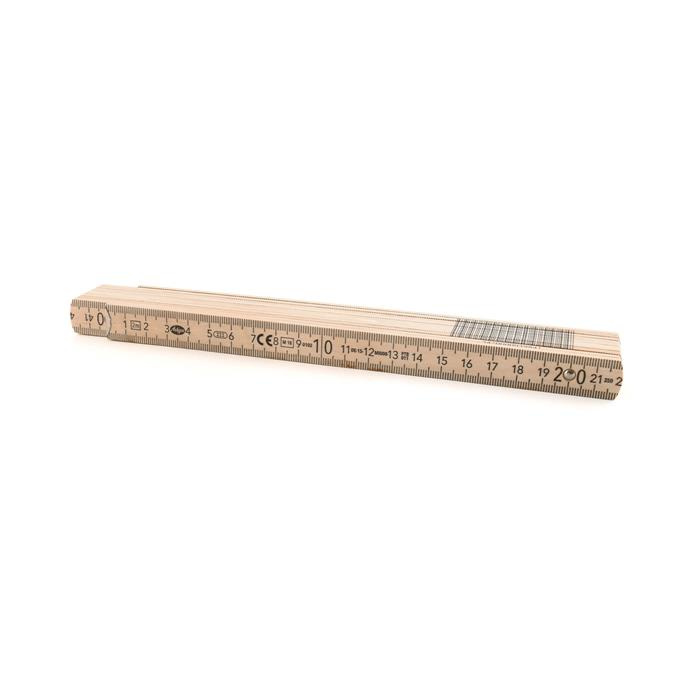 MÈTRE PLIANT BOIS PRO 2 M X 16 MM NATURE - TYPE 250 PLUS MÈTRE PLIANT BOIS PRO 2 M X 16 MM NATURE - TYPE 250 PLUS
