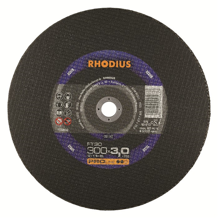 MEULE À TRONÇONNER MÉTAL FT 30 300X3 EXTRA FORTE MEULE À TRONÇONNER MÉTAL FT 30 300X3 EXTRA FORTE