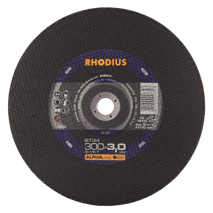 MEULE À TRONÇONNER MÉTAL ST34 300X3 (MACHINES STATIONNAIRES) MEULE À TRONÇONNER MÉTAL ST34 300X3 (MACHINES STATIONNAIRES)
