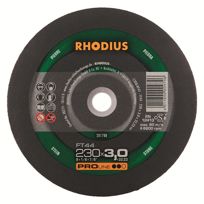 MEULE À TRONÇONNER PIERRE 230X3 MEULE À TRONÇONNER PIERRE 230X3