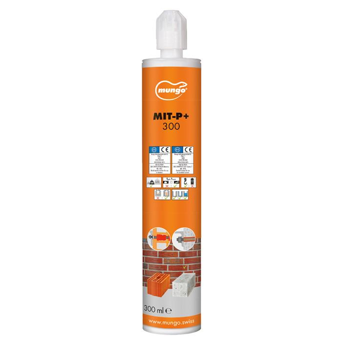 MIT-P+ MORTIER POLYESTÈRE, SANS STYRÈNE, 300 ML INCL. 2 MÉLANGEURS MIT-P+ MORTIER POLYESTÈRE, SANS STYRÈNE, 300 ML INCL. 2 MÉLANGEURS