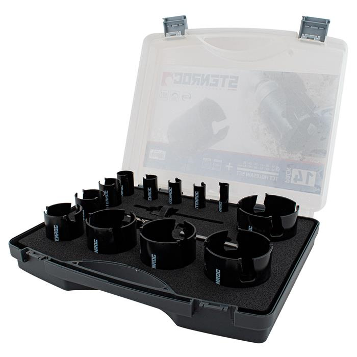 MULTI TCT SCIE CLOCHE CARBIDE EN SET 14 PCS. MULTI TCT SCIE CLOCHE CARBIDE EN SET 14 PCS.