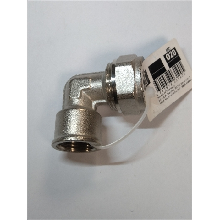 MULTICOUCHE A COMPRESSION COUDE F 1/2 - Ø20 LIEN 1 PIÈCE MULTICOUCHE A COMPRESSION COUDE F 1/2 - Ø20 LIEN 1 PIÈCE