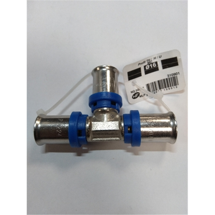 MULTICOUCHE A SERTIR MULTIPROFIL TÉ ÉGAL Ø16 MULTICOUCHE A SERTIR MULTIPROFIL TÉ ÉGAL Ø16