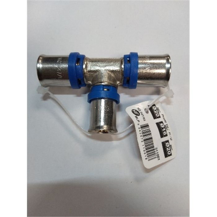 MULTICOUCHE A SERTIR MULTIPROFIL TÉ RÉDUIT Ø20 - Ø16 - Ø20 MULTICOUCHE A SERTIR MULTIPROFIL TÉ RÉDUIT Ø20 - Ø16 - Ø20