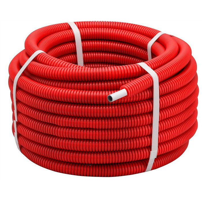 MULTICOUCHE COURONNE PRÉGAINÉE ROUGE Ø16 L:50 M MULTICOUCHE COURONNE PRÉGAINÉE ROUGE Ø16 L:50 M