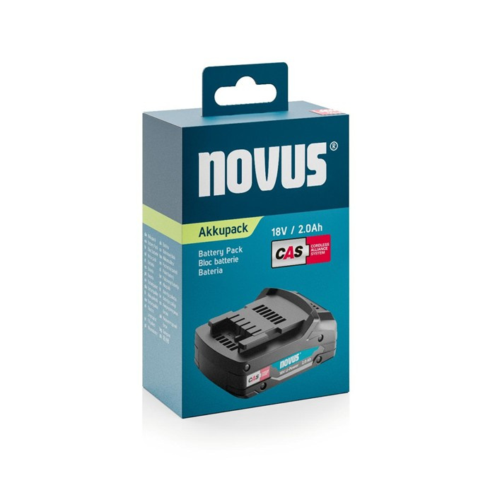 NOVUS CAS BATTERIE 18V LI-ION POWER 2.0 AH NOVUS CAS BATTERIE 18V LI-ION POWER 2.0 AH