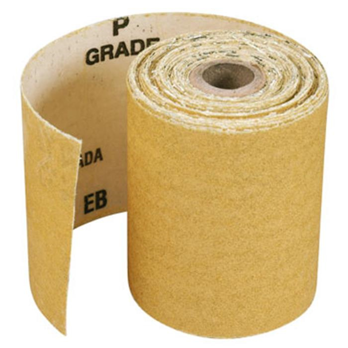 PAPIER À PONÇER MINIROULEAU P150 - 5 M X 115 MM - JAUNE PAPIER À PONÇER MINIROULEAU P150 - 5 M X 115 MM - JAUNE