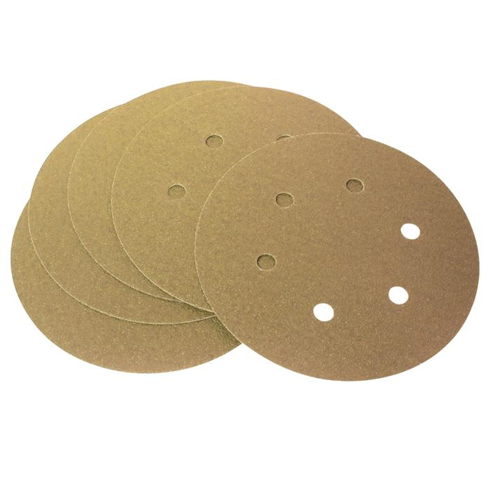 PAPIER ABRASIF VELCRO PLAQUES PLATRE DIAM. 225 MM, GRAIN P150 (PRIX PAR 25 PCS.) PAPIER ABRASIF VELCRO PLAQUES PLATRE DIAM. 225 MM, GRAIN P150 (PRIX PAR 25 PCS.)