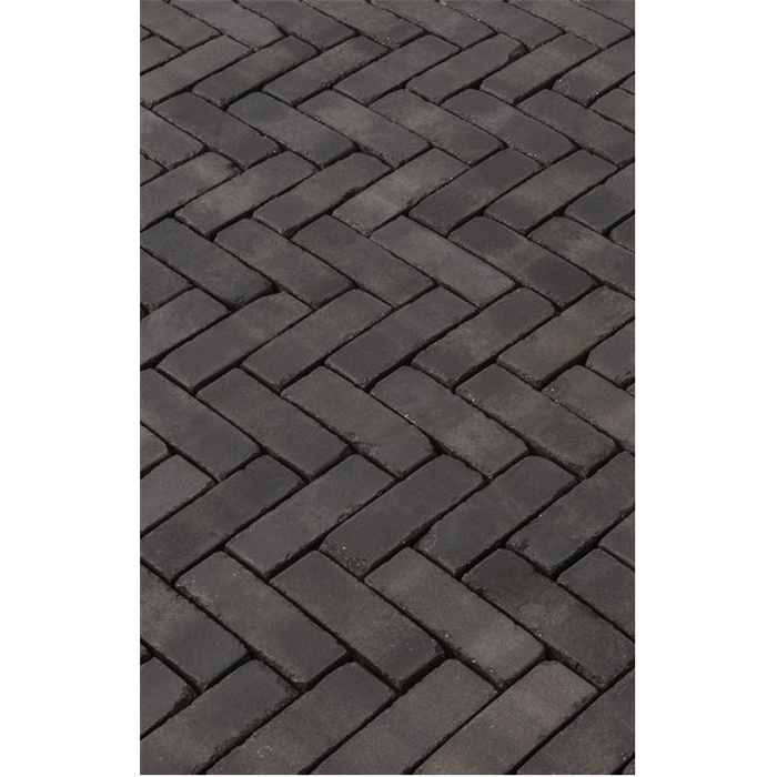 PAVÉS EN TERRE CUITE FORMAT ÉPAIS 60 ÉTIRÉ - TAMBOURINÉ LUCCA ANTICA NOIR-SABLE ARGENTÉ 204 x 67 x 60 (73PCES PAR M2) PAVÉS EN TERRE CUITE FORMAT ÉPAIS 60 ÉTIRÉ - TAMBOURINÉ LUCCA ANTICA NOIR-SABLE ARGENTÉ 204 x 67 x 60 (73PCES PAR M2)