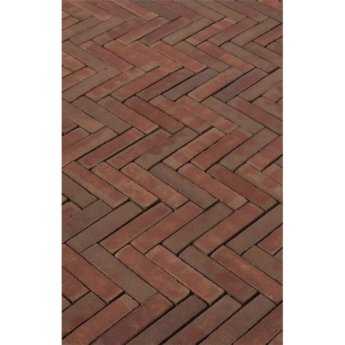 PAVÉS EN TERRE CUITE FORMAT WAAL 80 MOULÉ - NON TAMBOURINÉ MORADO - SABLÉ ROUGE-POURPRE NUANCÉ 206 x 51 x 80 (93PCES PAR M2) PAVÉS EN TERRE CUITE FORMAT WAAL 80 MOULÉ - NON TAMBOURINÉ MORADO - SABLÉ ROUGE-POURPRE NUANCÉ 206 x 51 x 80 (93PCES PAR M2)