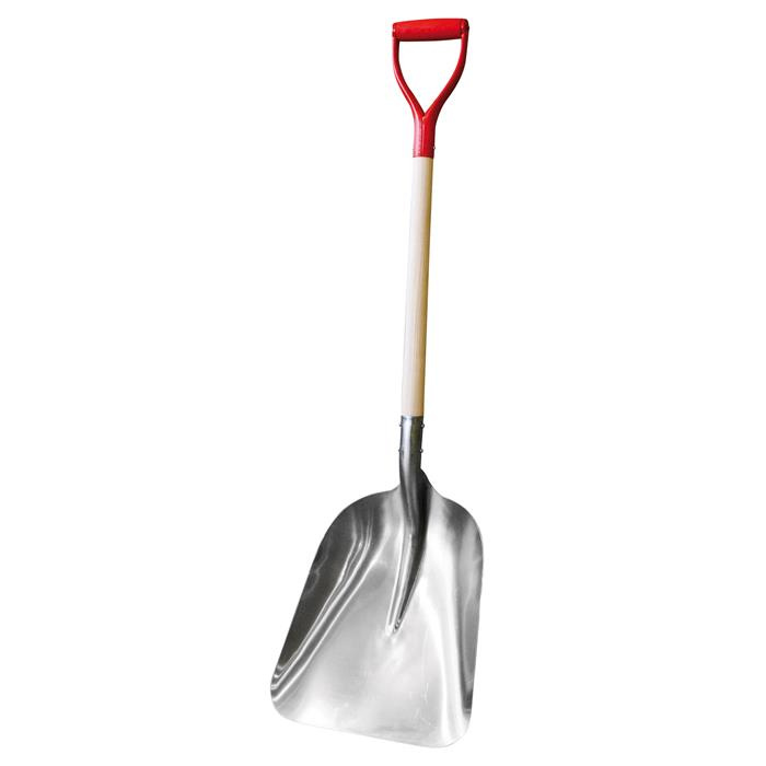 PELLE À BALLAST ET DE DÉNEIGEMENT EN ALUMINIUM - 330 X 400 MM - AVEC MANCHE-D PELLE À BALLAST ET DE DÉNEIGEMENT EN ALUMINIUM - 330 X 400 MM - AVEC MANCHE-D