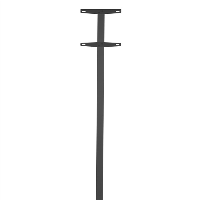 PIED POUR BOÎTE AUX LETTRES STAND 1003 - SUPPORT DE TUBE SIMPLE, GALVANISÉ ET REVÊTU DE POUDRE, (MODELE AN) ANTRHRACITE PIED POUR BOÎTE AUX LETTRES STAND 1003 - SUPPORT DE TUBE SIMPLE, GALVANISÉ ET REVÊTU DE POUDRE, (MODELE AN) ANTRHRACITE