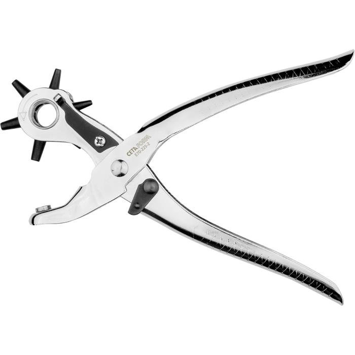 PINCE À POINÇONNER AVEC 6 POINÇONS INTERCHANGEABLES PINCE À POINÇONNER AVEC 6 POINÇONS INTERCHANGEABLES