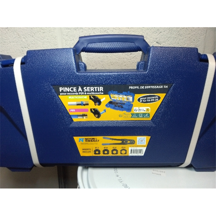 PINCE A SERTIR MANUELLE PROFIL TH Ø12-16-20-26 PINCE A SERTIR MANUELLE PROFIL TH Ø12-16-20-26