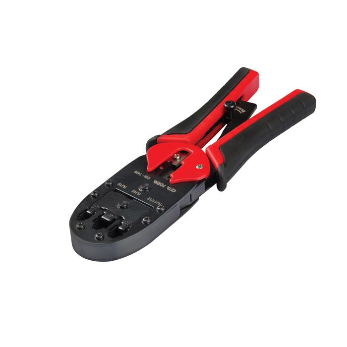 PINCE À SERTIR POUR FICHES WESTERN RJ 10/11-12/45 PINCE À SERTIR POUR FICHES WESTERN RJ 10/11-12/45