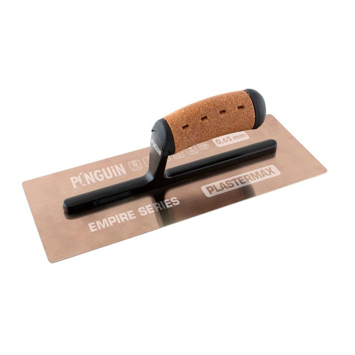 PINGUIN EMPIRE PLASTERMAX PLÂTRESSE 356X120X0,65MM, ACIER INOX CHROMÉ, POIGNÉE LIÈGE (EX NL13512K) PINGUIN EMPIRE PLASTERMAX PLÂTRESSE 356X120X0,65MM, ACIER INOX CHROMÉ, POIGNÉE LIÈGE (EX NL13512K)