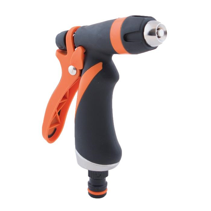 PISTOLET D'ARROSAGE MÉTALLIQUE RÉGLABLE SOFTGRIP PISTOLET D'ARROSAGE MÉTALLIQUE RÉGLABLE SOFTGRIP