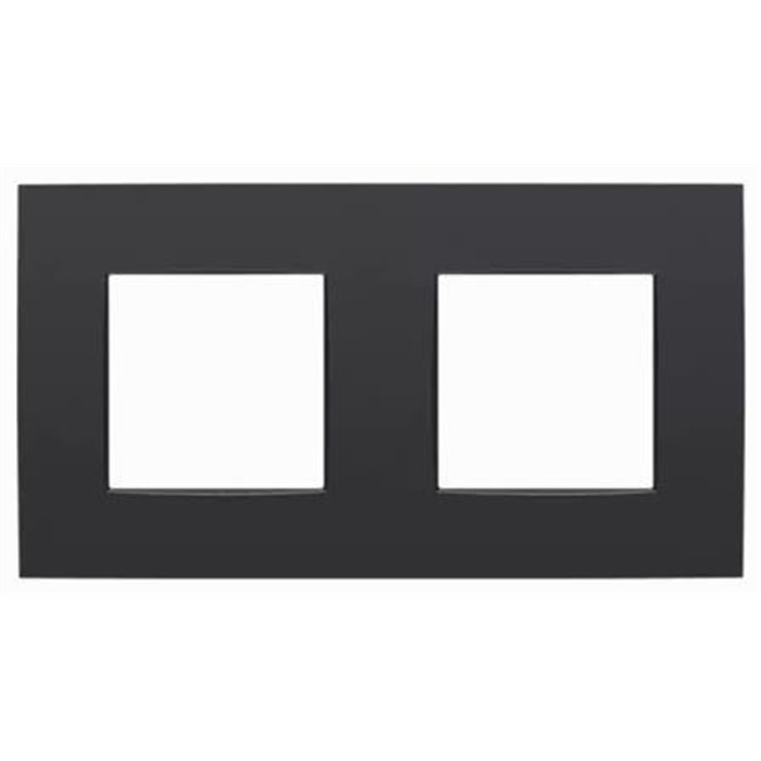 PLAQUE 2X HOR INTENSE M BLACK PLAQUE 2X HOR INTENSE M BLACK