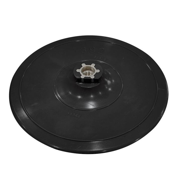 PLAQUE AVEC VELCRO "UTILISATION À EAU ET À SEC" - M14 - Ø 125 MM PLAQUE AVEC VELCRO "UTILISATION À EAU ET À SEC" - M14 - Ø 125 MM