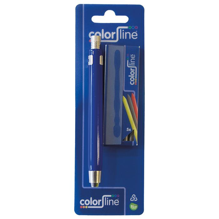 PORTE-MINE PROFI MARKER + 5 MINES DE RECHANGES JAUNE PORTE-MINE PROFI MARKER + 5 MINES DE RECHANGES JAUNE