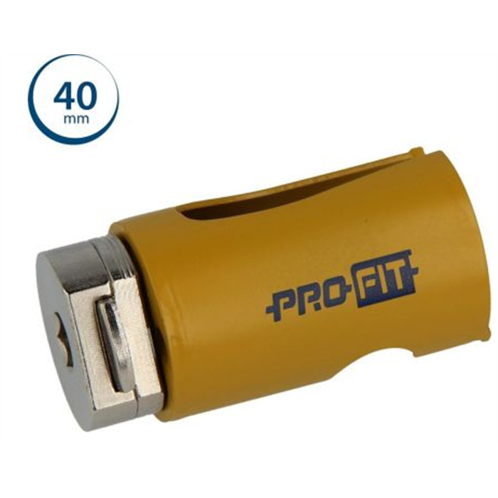 PROFIT MULTI-PURPOSE SCIE-CLOCHE + C&D ADAPT. Ø40MM PROFIT MULTI-PURPOSE SCIE-CLOCHE + C&D ADAPT. Ø40MM